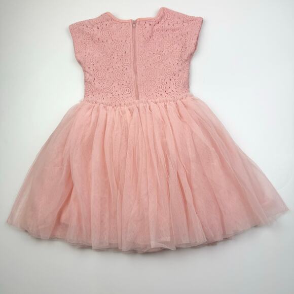 Taylor Joelle Pink Tulle Dress - Picture 5 of 5